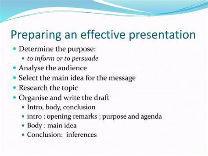 How effective are oral presentations?