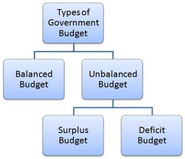 How is the government budget balanced?