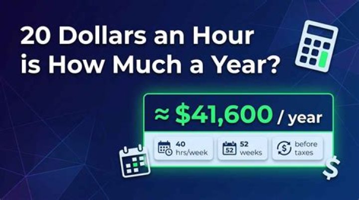 How much is 20 dollars a day for a year?
