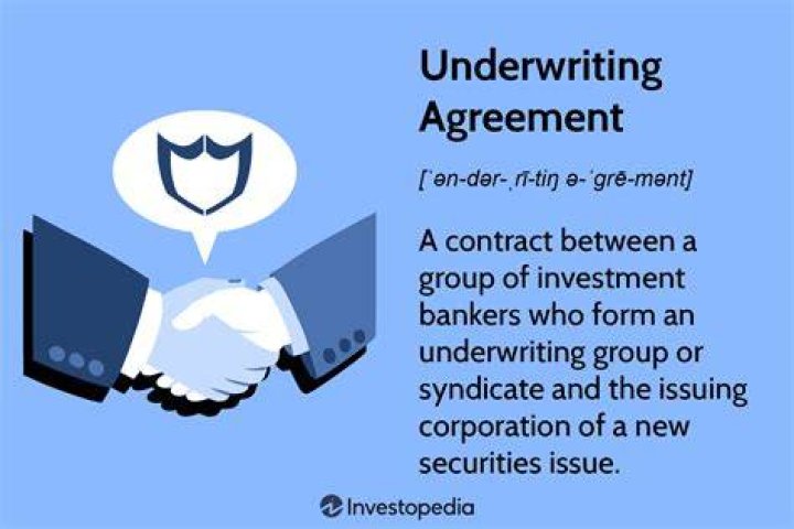 What are the three variations of underwriting agreement?