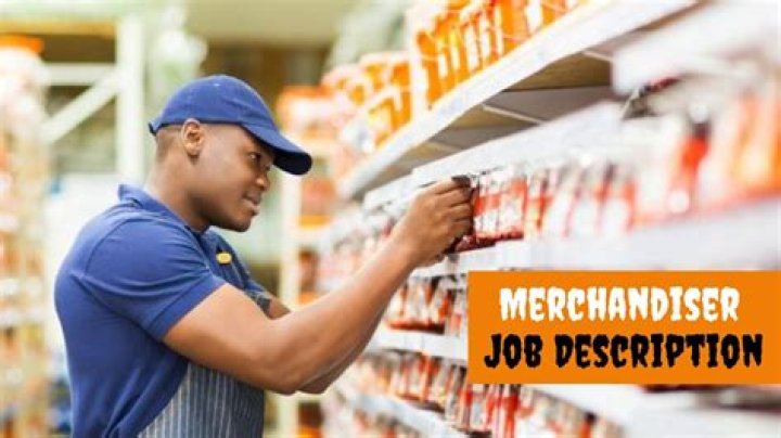 What is the duties and responsibilities of a merchandiser?