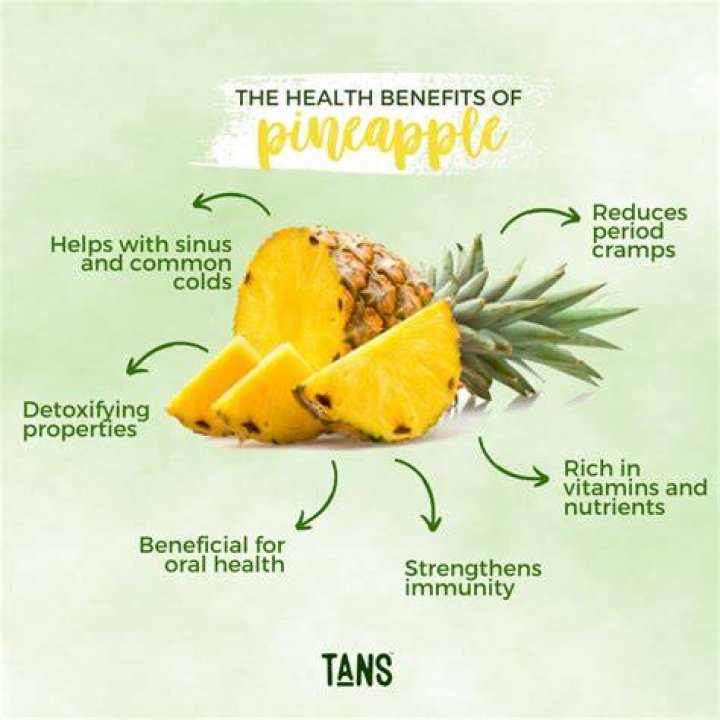 What minerals does pineapple contain?