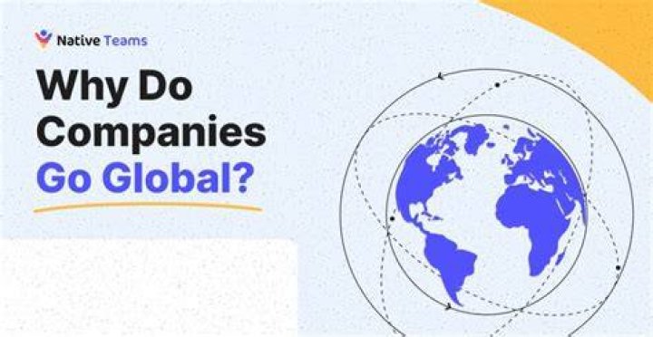 Why do companies choose to go global?