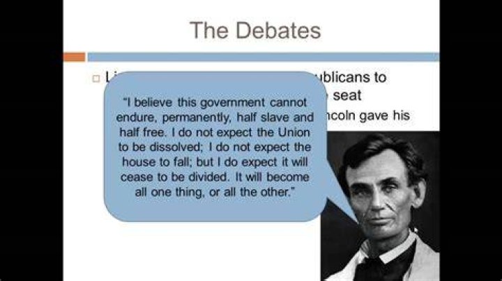 Why were the Lincoln Douglas debates important to Lincoln Apush?